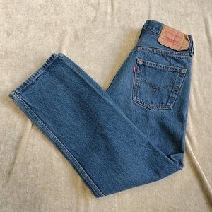 Levi's 501 Men's Dark Wash Jeans 30/31x30